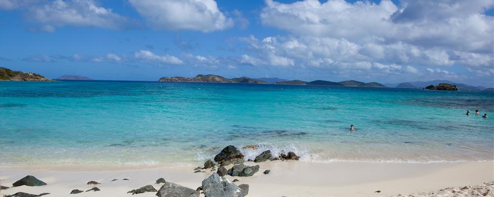 Sapphire Beach St. Thomas, U.S. Virgin Islands, Carnival Victory 1/18-1/25 2009